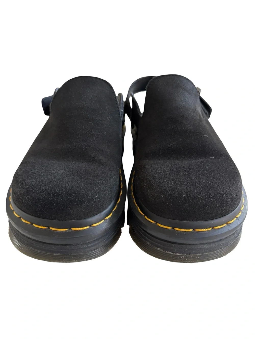 Dr. Martens Women’s Zebzag Suede Slingback Mules Sz 7